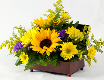 jewel box flower bouquet