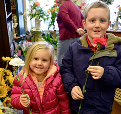 hand picked flowers