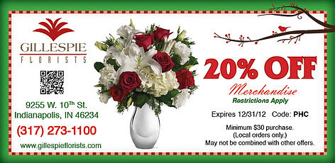 Christmas coupon 2012