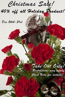 Christmas Sale 2010