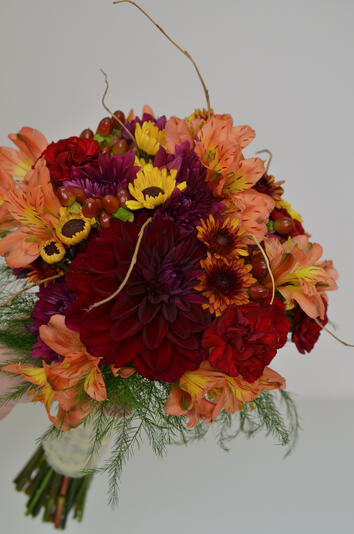 Curly Willow Fall Bridal