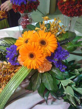 Orange Gerbera Bridal
