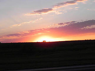 Indiana sunset