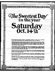 Sweetest Day indianapolis