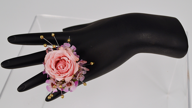 Prom flower ring