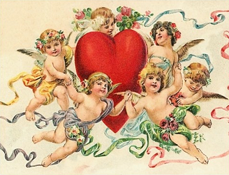 vintage vday card