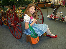 wizard of oz dorothy at gillespie florists