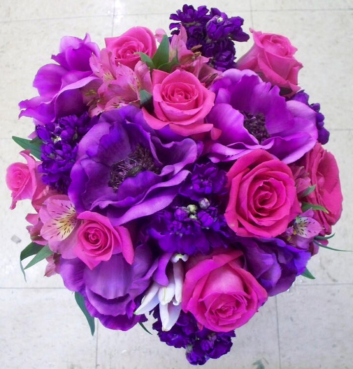 Local Wedding Trends: The Color Purple