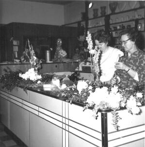 1970's flower shop