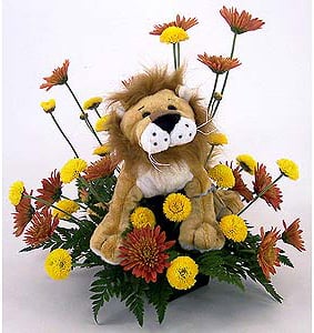 Caramel Lion Webkinz flowers