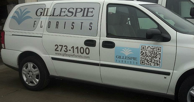 Gillespie Florists Delivery Van