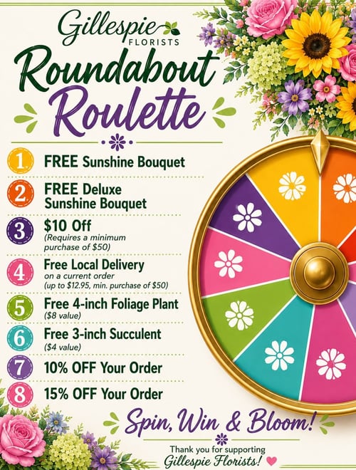 Minnie says “the road may be closed but we are still open!” Our Roundabout Roulette starts today (1)