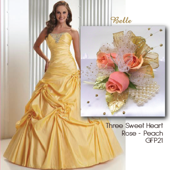 Princess Belle Prom Dress